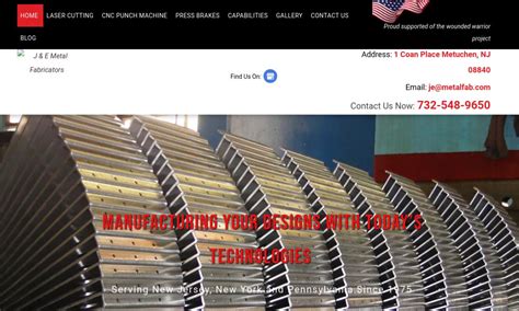 j and e metal fabricators|j&e manufacturing co.